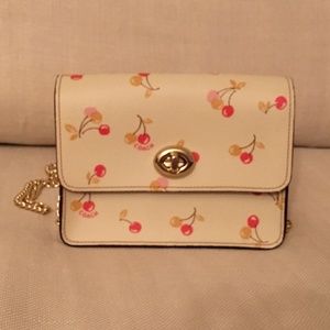 Coach Cherry Print Crossbody Bag